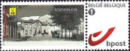DUOSTAMP** / MYSTAMP** - Postzegelkring Zele - Statieplein / Place De La Gare - Neufs