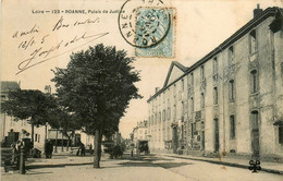 Roanne * Le Palais De Justice * Rue Et Place - Roanne