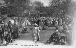 Algérie - ORLEANSVILLE (Chlef) - Le Marché Arabe - Collection Bouderbal Ahmed - Chlef (Orléansville)