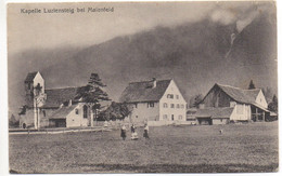 MAIENFELD Kapelle Luziensteig Animée - Maienfeld