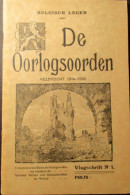 De Oorlogsoorden - Nr 1 - - Veldtochten 1914-1918 - Door Belgisch Leger Uitgegeven In 1924 - Guerra 1914-18