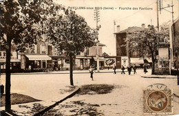 Pavillons Sous Bois * La Fourche Des Pavillons * Hôtel Café Des Sports * Débit De Tabac - Les Pavillons Sous Bois