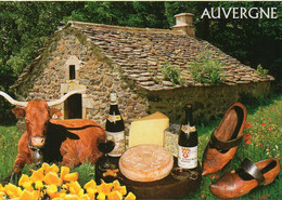 L'Auvergne Pittoresque - Vieux Buron Et Fromages D'Auvergne, Vache, Vins, Sabots - 1676 L Editions VALOIRE-ESTEL TBE - Auvergne