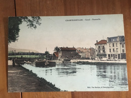 CPA - CHAMPIGNEULLES -  Canal - Passerelle - Other Municipalities