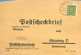 Allemagne Zone AAS   1947 (?)   Lettre De  Dinkelsbühl    (G0589) - Gemeinschaftsausgaben