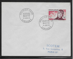 France Poste Aérienne N°34 - Enveloppe 1er Jour - TB - 1927-1959 Briefe & Dokumente
