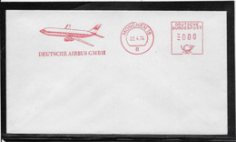 Thème Avions - Allemagne - Enveloppe - TB - Avions