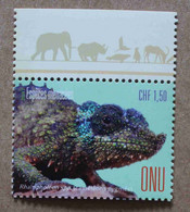 Ge17-01 : Nations Unies (Genève) / Faune Et Flore - Caméléon Pygmée - Unused Stamps