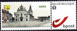 DUOSTAMP** / MYSTAMP** - Postzegelkring Zele - Église / Kerk / Kirche / Church - Mint