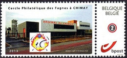 DUOSTAMP** / MYSTAMP** N°2 - Arsenal De Chimay / Brandweerkazerne / Feuerwehr / Fire Station - Postfris