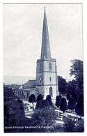 Ref 1445 - Early Wedgwood Series Postcard - Painswick Church Stroud - Gloucestershire - Andere & Zonder Classificatie