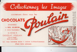 Buvard POULAIN  / Joli Chapeau (M1478) - Chocolat