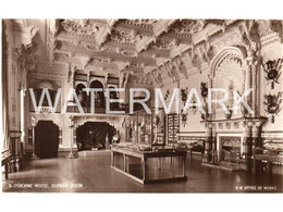 OSBOURNE HOUSE DURBAR ROOM OLD R/P POSTCARD ISLE OF WIGHT H.M. OFFICE OF WORKS - Cowes