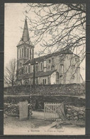 France - 1 CP De BARTRES - La Croix Et L'église - Argeles Gazost