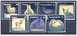 2008. Turkmenistan, Fauna Of Turkmenistan, 7v With Hologramm, Mint/** - Turkmenistan