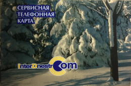 TIRASPOL : TI005 3u Winter Tree MINT - Moldawien (Moldau)
