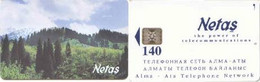 KAZACHSTAN : KAZ-CN1 140u NETAS ALMA-ATA Network MINT - Kazakhstan