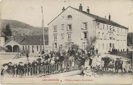 GERARDMER - L'ECOLE PRIMAIRE SUPERIEURE - VOIR AU DOS SIGNATURES - Gerardmer