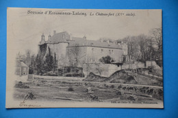 Ecaussinnes-Lalaing 1903: Le Château-Fort - Ecaussinnes