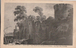 CLISSON. - Vers 1815 - Les Fossés Et L'entrée Du Château - La Tour Des Prisons - Clisson