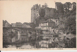 CLISSON. - Le Château Et Le Pont De Ville Sur La Sèvre - Clisson