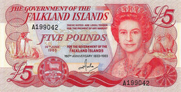 ILES FALKLAND 1983 5 Pound - P.12a  Neuf UNC - Falkland Islands