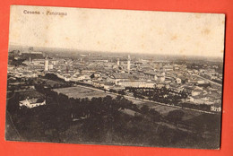 ZHD-33 Cesena Panorama Viaggiatta Per La Svizzera In 1927, Con  2 Bolli - Cesena