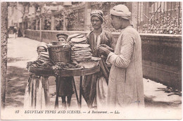 CPA - Egypte - Scènes Et Types - Restaurant En Plein Air - Tanta