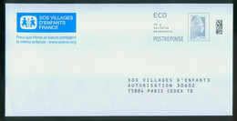 PAP REPONSE GM SOS VILLAGES D'ENFANTS 220486 - Prêts-à-poster: Réponse /Marianne L'Engagée