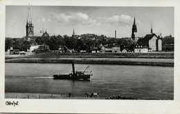 WESEL Am Rhein, Ansicht Mit Boot (1930s) AK - Wesel
