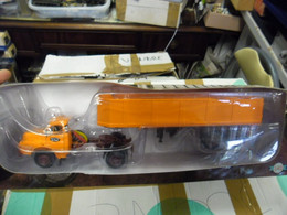 1/43 Camion SAVIEM 19.280 Semi Remorque Benne Chantier 1978 Ixo Altaya N 9 - LKW