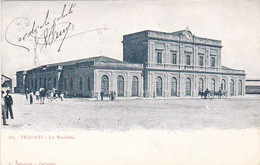 Trapani - La Stazione Viaggiata 1904 - Trapani