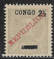 Portuguese Congo – 1910 King Carlos Overprinted REPUBLICA And CONGO - Congo Portoghese