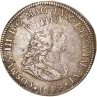 Monnaie, États Italiens, LIVORNO, Tollero, 1699, Livorno, TTB, Argent, KM:16.4 - Tuscan