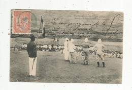 Cp , Militaria , Madagascar , TAMATAVE , Le Colonel Lyautey Faisant Un Kabary Aux Andrabe ,à IMANDABE,dos Simple - Personaggi