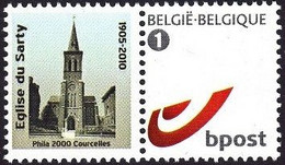 DUOSTAMP** / MYSTAMP** - Église Du / Kerk Van De - Sarty 1905-2010 - Neufs