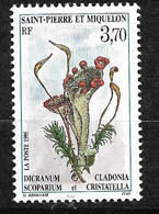 SPM  N° 611 Insecte  Dicranum Scoparium     Neuf *  * TB  = MNH VF  Voir Scans      - Unused Stamps