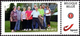 DUOSTAMP**/MYSTAMP** - MPO - Équipe / Ploeg / Mannschaft / Team - Barbecue 8/07/2012 - Postfris