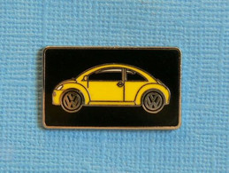 1 PIN'S //  ** WOLKSWAGEN / NEW BEETLE DE 75 à 250 CH ** . (IMPRITEX) - Volkswagen