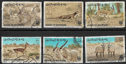 BAHRAIN MNH 1982 AL AREEN WILDLIFE PARK ANIMAL ANIMAL Set Very Fine Used - Bahrain (1965-...)
