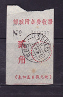 CHINA CHINE CINA GUANGXI NANNING 530000  POSTAL ADDED CHARGE LABELS (ACL)  0.20 YUAN - Sonstige & Ohne Zuordnung
