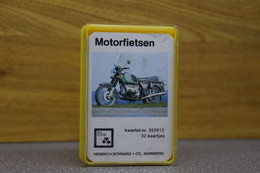 Speelkaarten - Kwartet: Motorfietsen Heinrich Schwarz + Co Nürnberg (D) - Autres & Non Classés