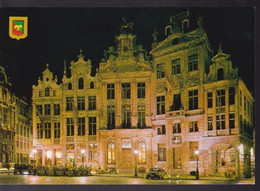 CPM, Bruxelles, Grand Place La Nuit - Brussels By Night
