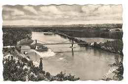 Delcampe - E1029 - VALENCE D'AGEN - Le Pont D'Auvillar Sur La Garonne - Valence