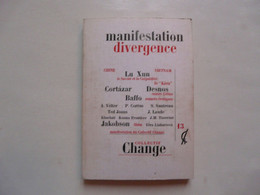 MANIFESTATION DIVERGENCE - COLLECTIF CHANGE 1972 - Auteurs Français