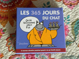 Calendrier Perpetuel Les 365 Jours Du Chat De Philippe Geluck - Agende & Calendari