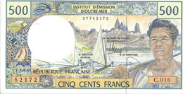 TAHITI - Institution D'émission D'outre-mer - 500 Francs UNC (37762172) - Papeete (French Polynesia 1914-1985)