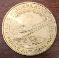 26 PIERRELATTE FERME AUX CROCODILES GAVIAL MDP 2001 MEDAILLE MONNAIE DE PARIS JETON TOURISTIQUE MEDALS COINS TOKENS - 2001