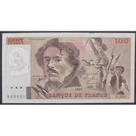 100 Francs Delacroix 1991, E.205, TTB - 100 F 1978-1995 ''Delacroix''