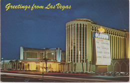 Aladdin Hotel & Casino : Las Vegas NV : The Supremes - Ray Charles - Linda Ronstadt - Las Vegas
